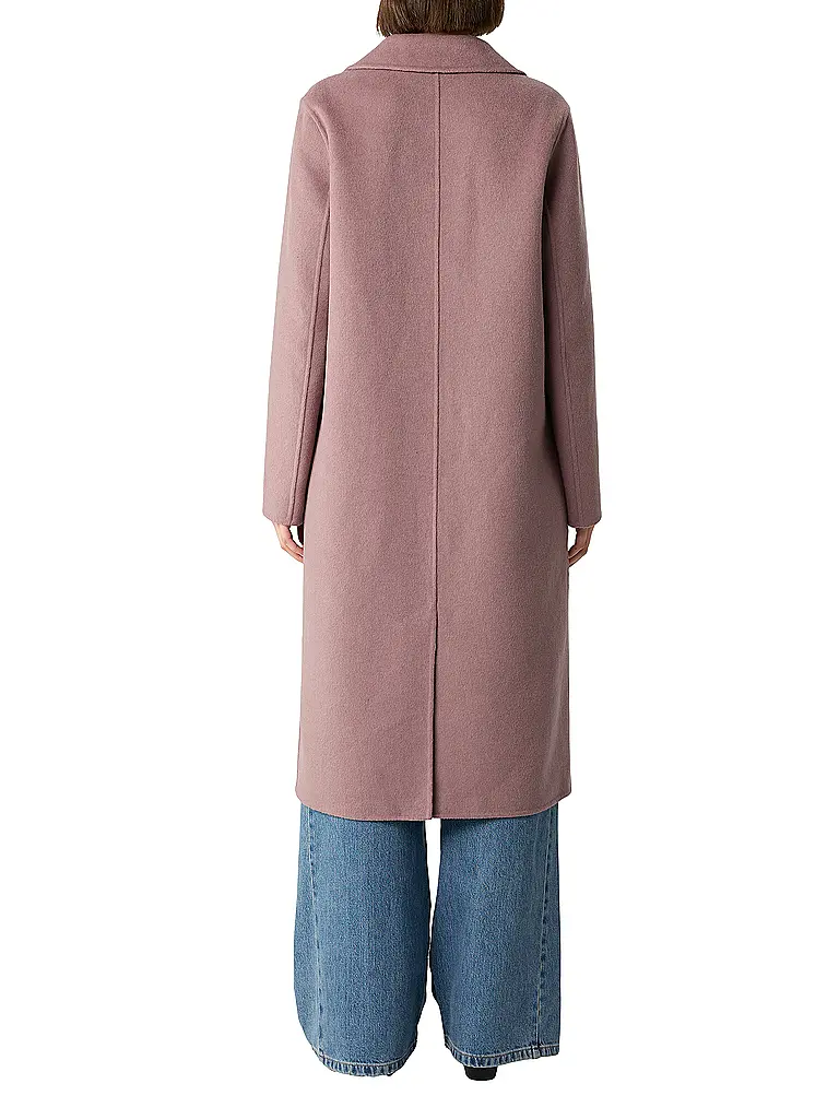 COMMA | Cappotto di lana | Lilla