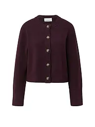 COMMA | Cardigan | Rosso scuro