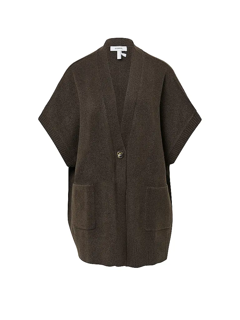 COMMA | Cardigan | Marrone