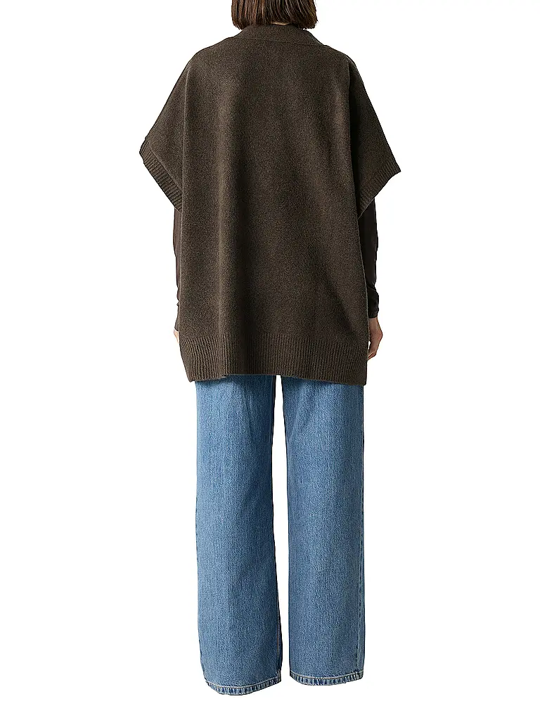 COMMA | Cardigan | Marrone