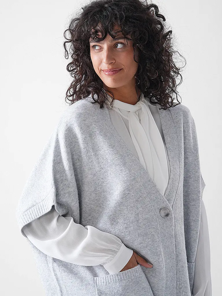 COMMA | Cardigan | Grigio