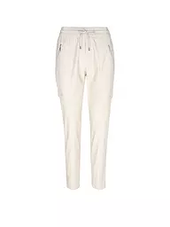 COMMA | Hose in Lederoptik | Beige