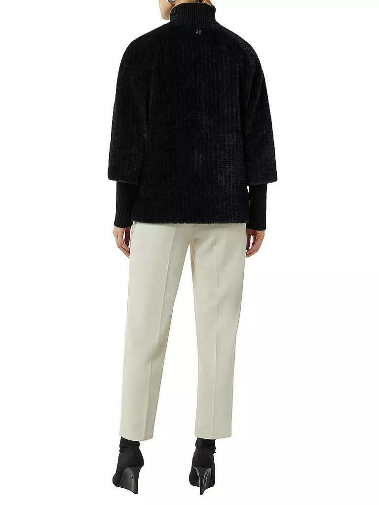 COMMA | Jacke in Felloptik | Nero