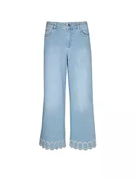 COMMA | Jeans Wide Leg 7/8 | Blu