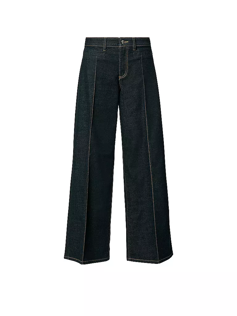COMMA | Jeans Wide Leg Fit | Blu scuro