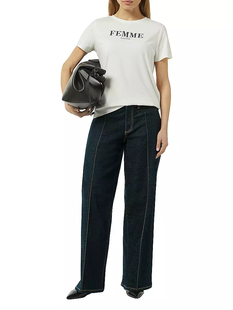 COMMA | Jeans Wide Leg Fit | Blu scuro