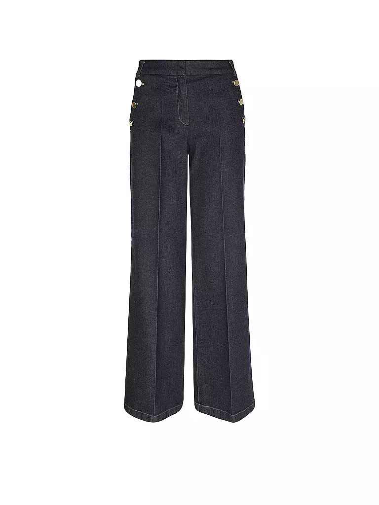 COMMA | Jeans Wide Leg | Blu scuro