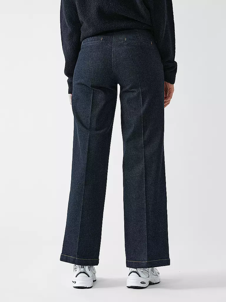 COMMA | Jeans Wide Leg | Blu scuro