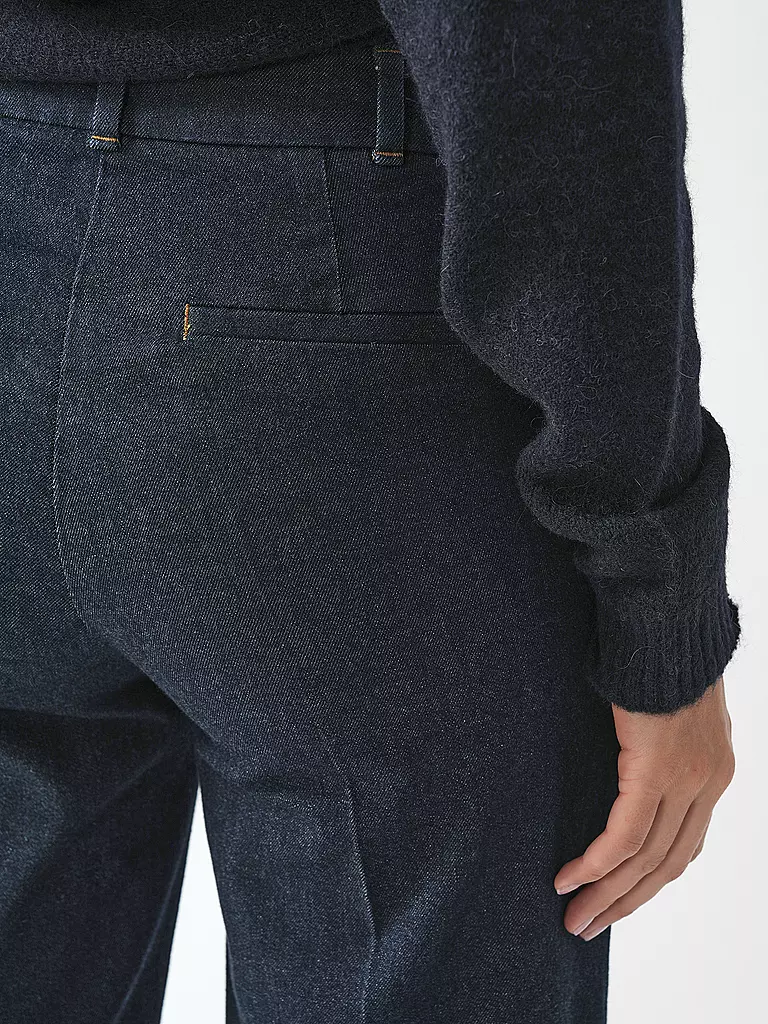 COMMA | Jeans Wide Leg | Blu scuro