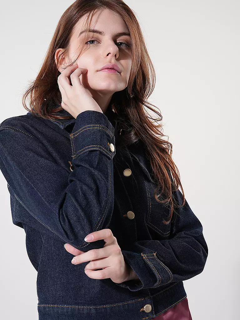 COMMA | Jeansjacke | Blu scuro