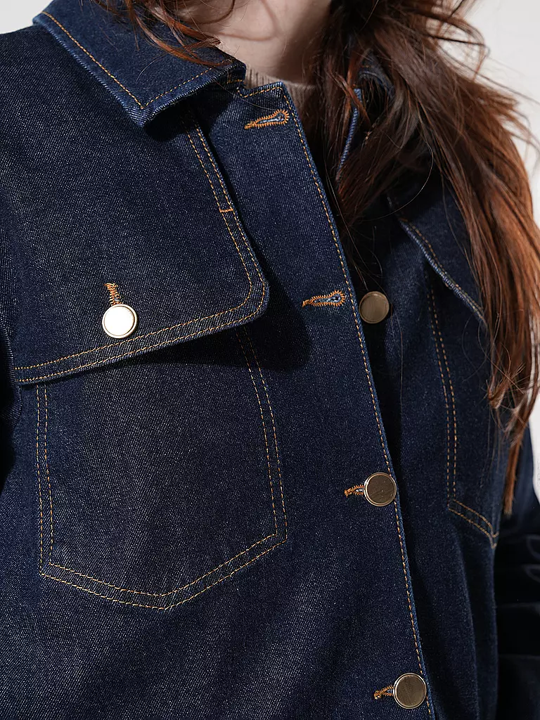 COMMA | Jeansjacke | Blu scuro