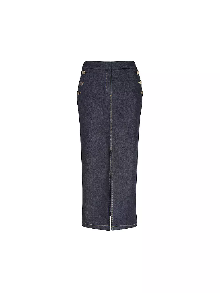 COMMA | Jeansrock | Blu scuro