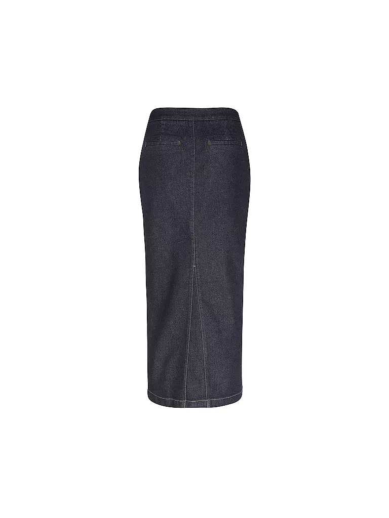 COMMA | Jeansrock | Blu scuro