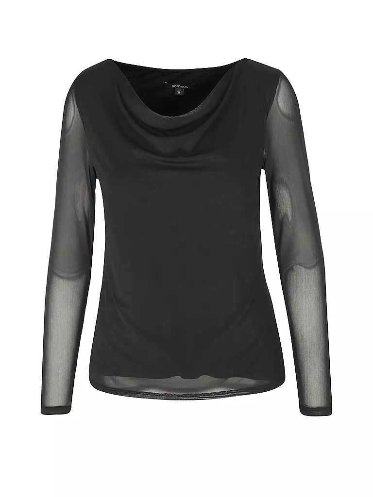 COMMA | Langarmshirt  | Nero