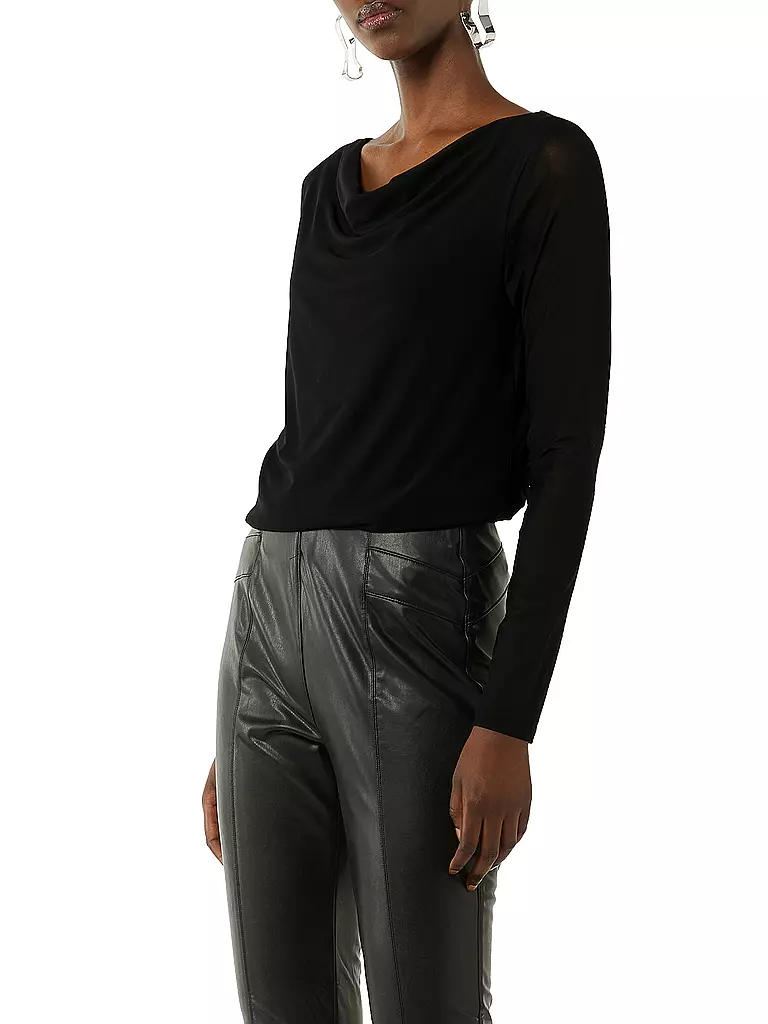 COMMA | Langarmshirt  | Nero