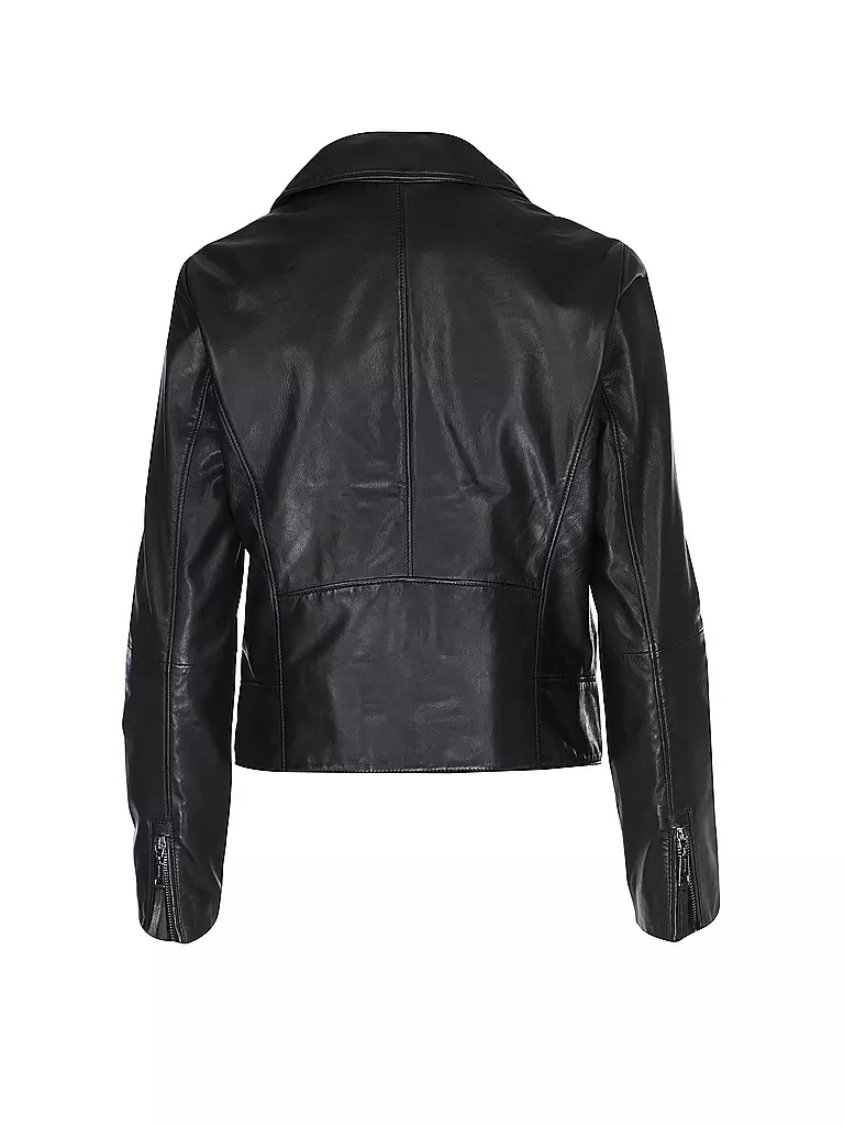 COMMA | Lederjacke | Nero