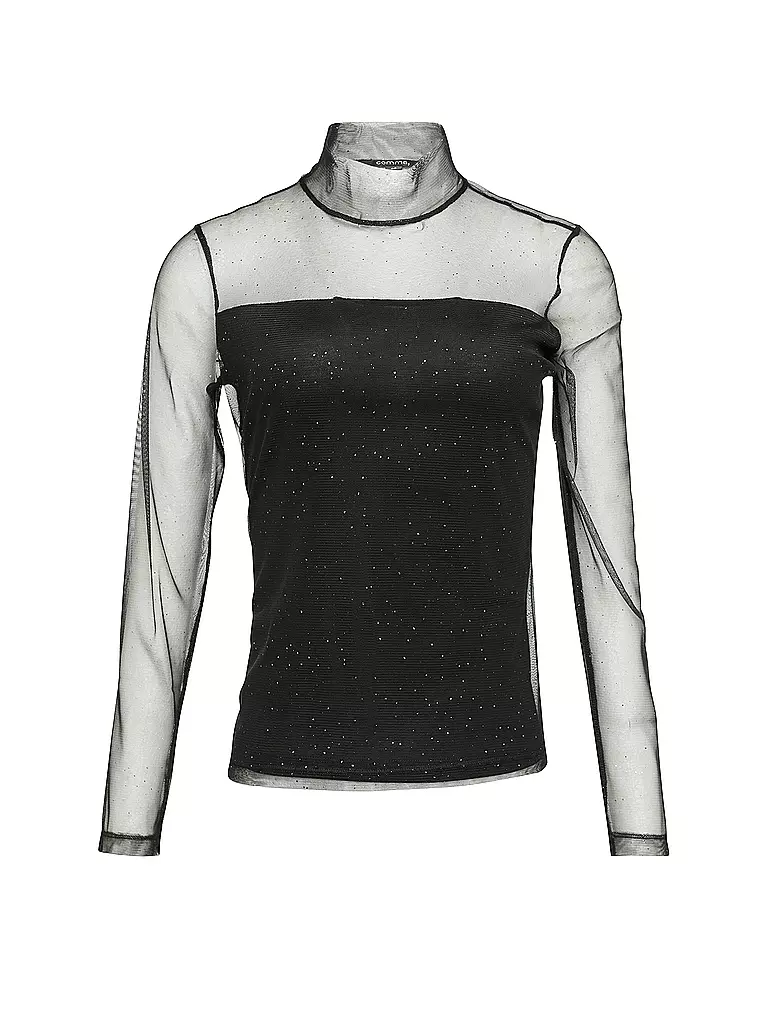 COMMA | Maglietta a maniche lunghe | Nero