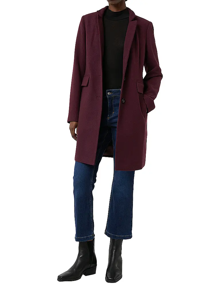 COMMA | Mantel | Rosso scuro