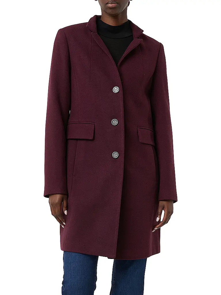 COMMA | Mantel | Rosso scuro