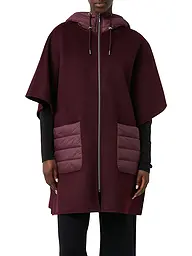 COMMA | Mantella - Poncho | Rosso scuro
