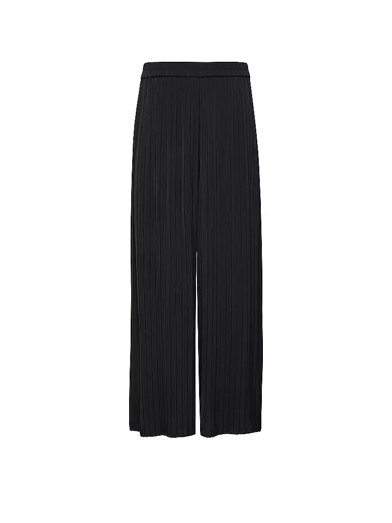COMMA | Marlenehose | Blu scuro