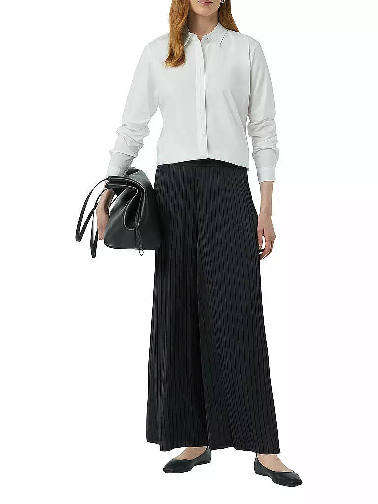 COMMA | Marlenehose | Blu scuro