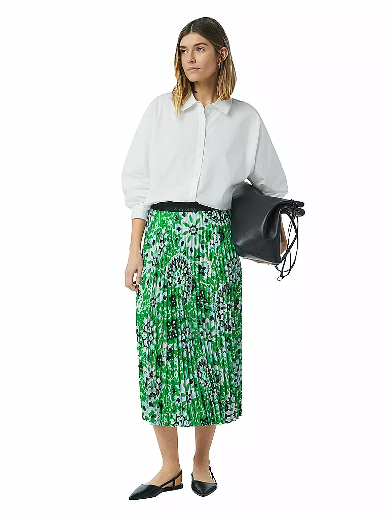 COMMA | Midi gonna | Verde