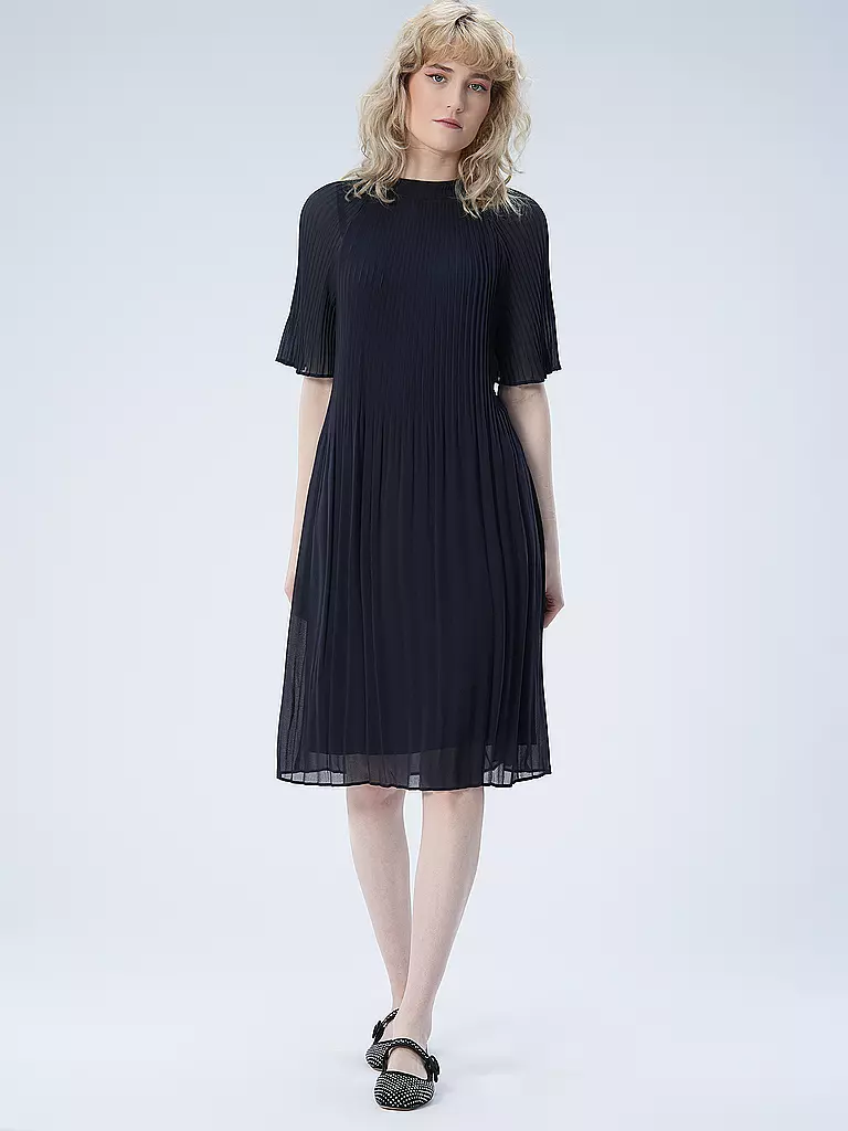 COMMA | Midikleid  | Blu scuro