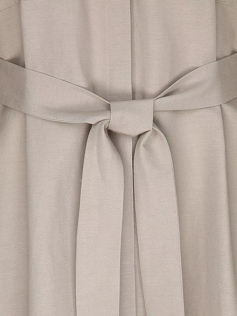 COMMA | Midikleid  | Cammello