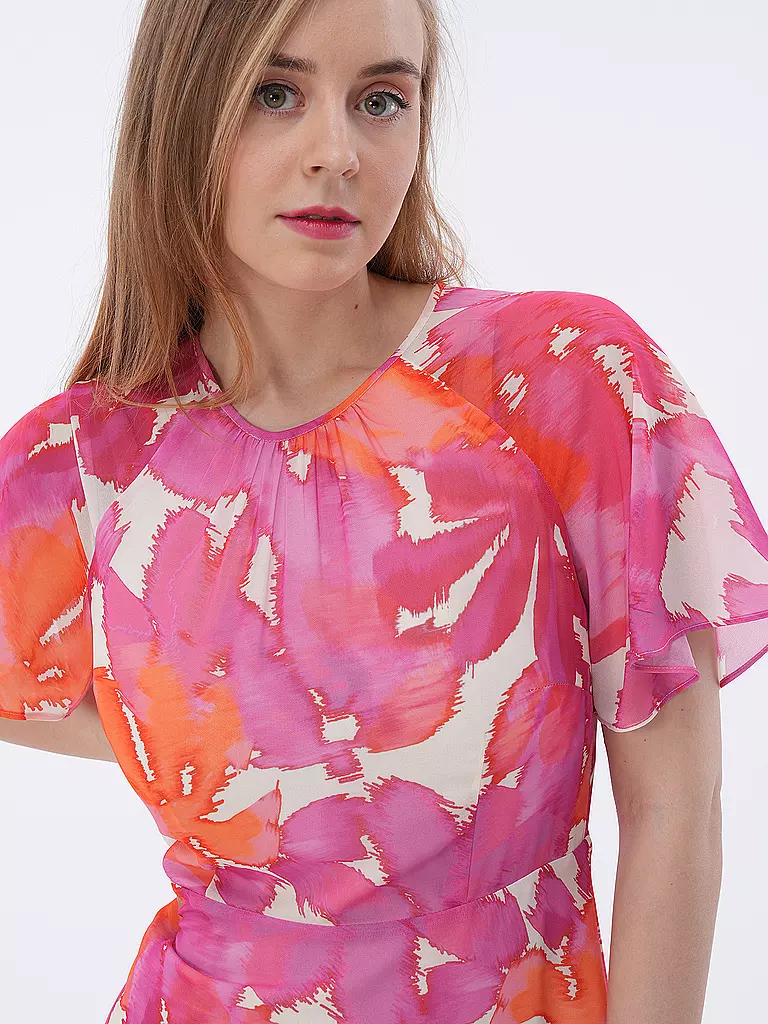 COMMA | Midikleid | Fucsia