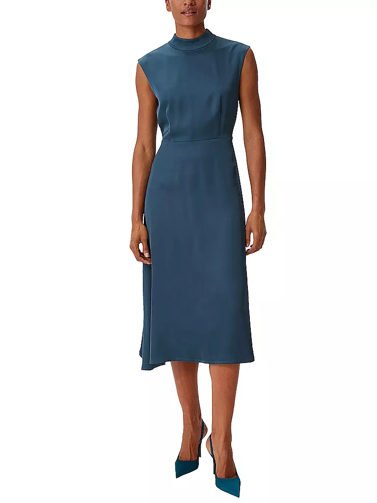 COMMA | Midikleid | Petrolio