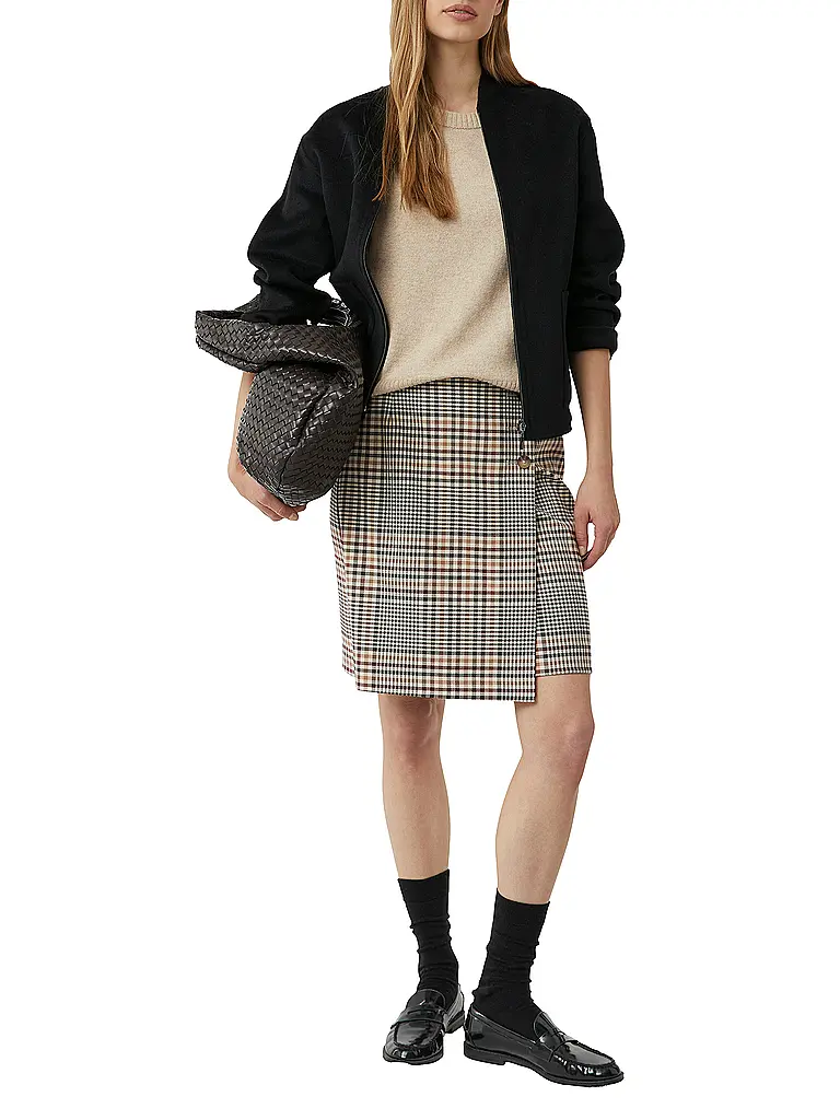 COMMA | Mini gonna | Marrone