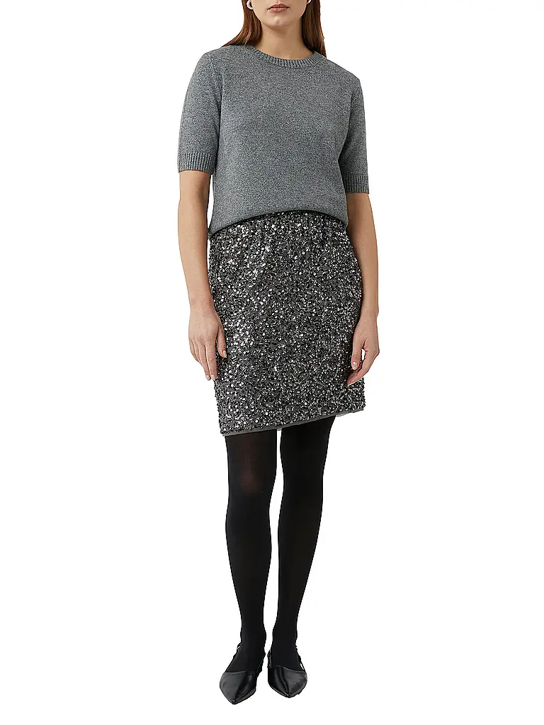 COMMA | Mini gonna | Grigio