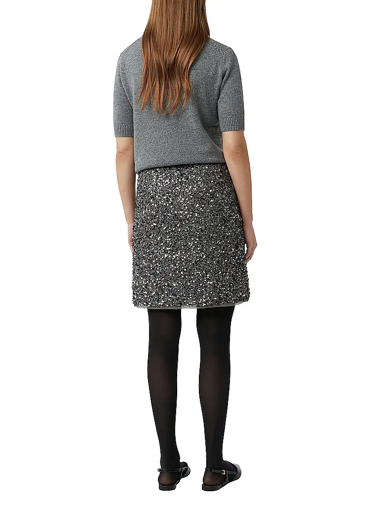 COMMA | Mini gonna | Grigio