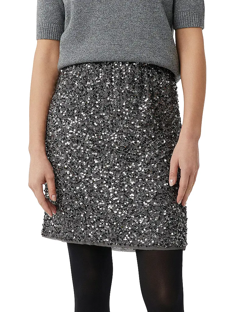 COMMA | Mini gonna | Grigio