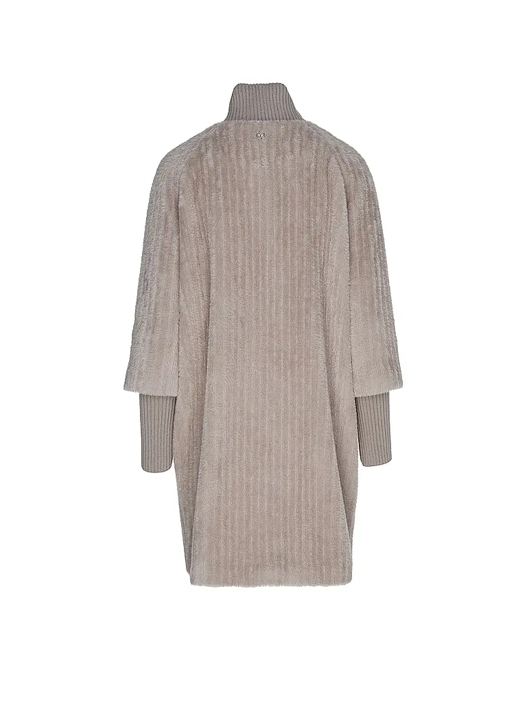 COMMA | Nome prodotto: Cappotto effetto pelliccia | Beige