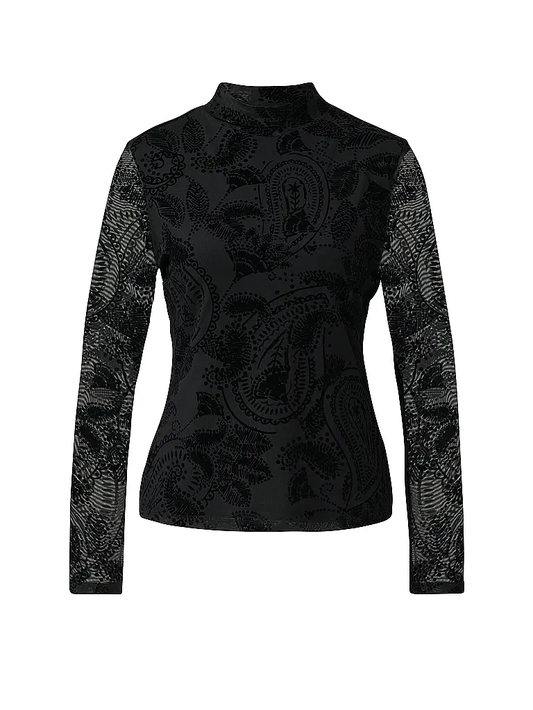 COMMA | Nome prodotto: Maglietta a maniche lunghe | Nero