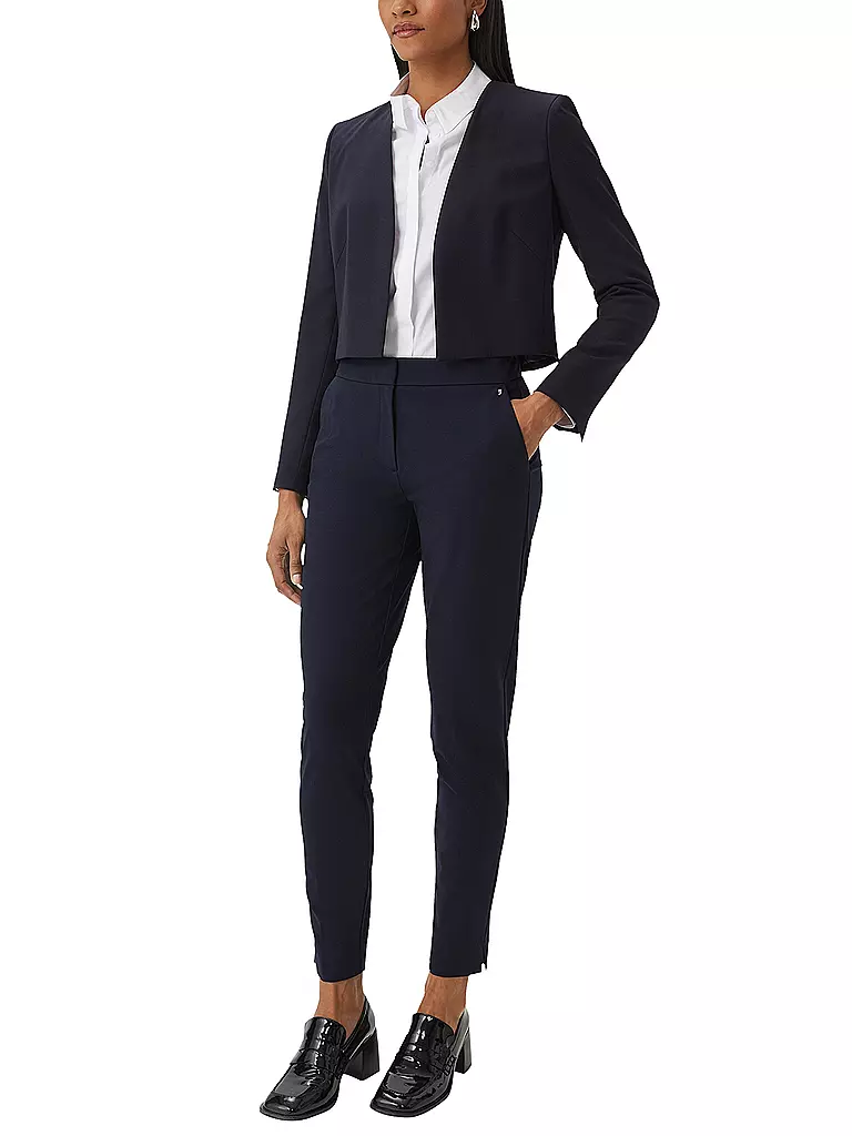 COMMA | Pantaloni business | Blu scuro