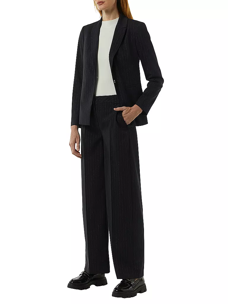 COMMA | Pantaloni business | Blu scuro
