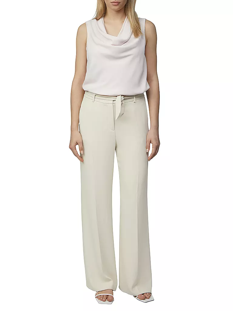 COMMA | Pantaloni business | Crema