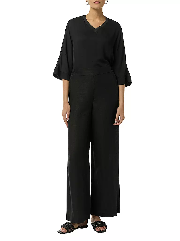 COMMA | Pantaloni Marlene | Nero