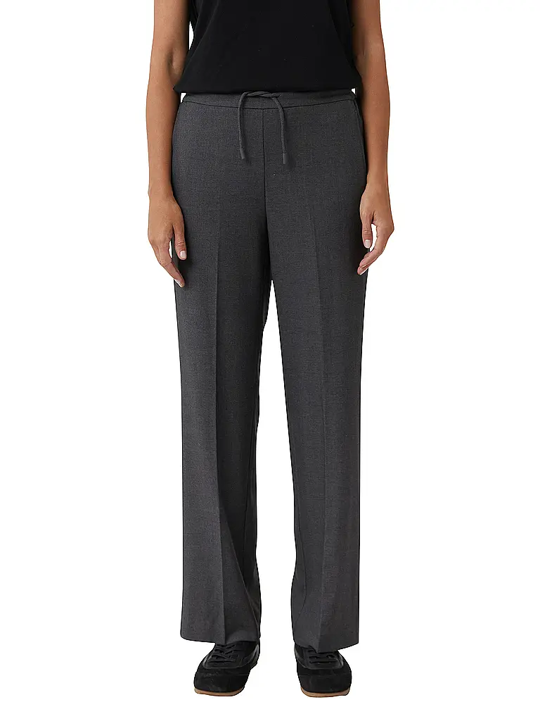 COMMA | Pantaloni Marlene | Nero