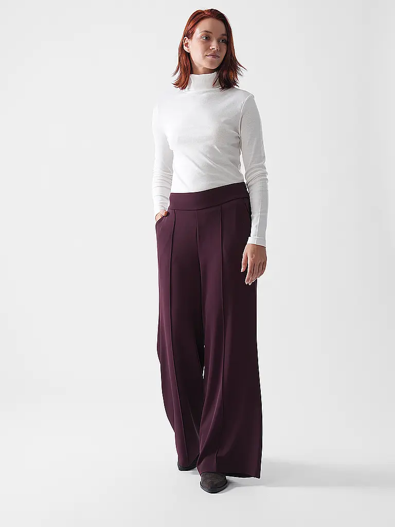 COMMA | Pantaloni Marlene | Rosso scuro