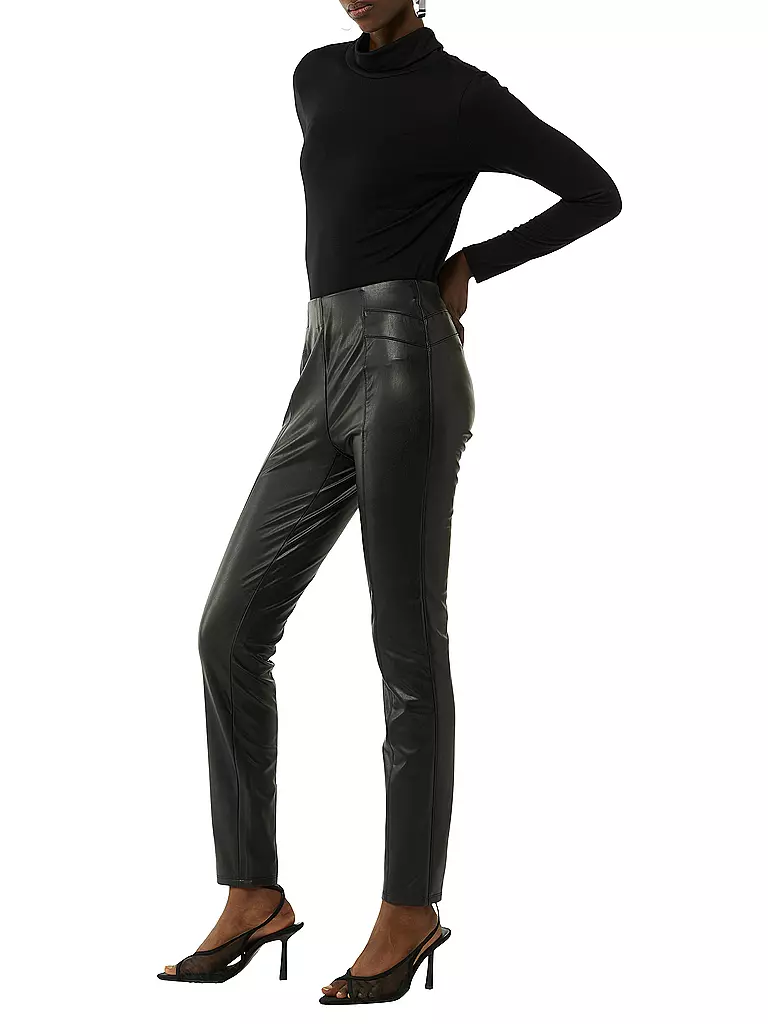 COMMA | Pantaloni slim fit | Nero