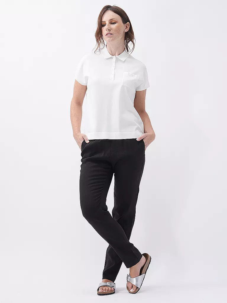 COMMA | Poloshirt | Bianco