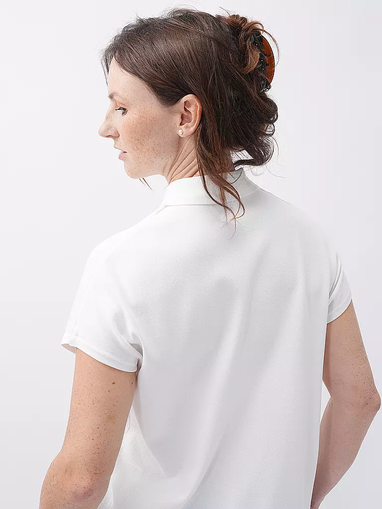 COMMA | Poloshirt | Bianco