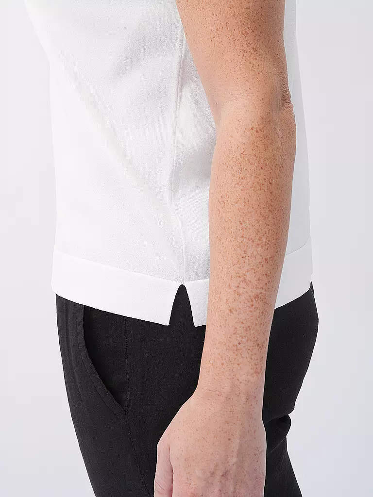 COMMA | Poloshirt | Bianco