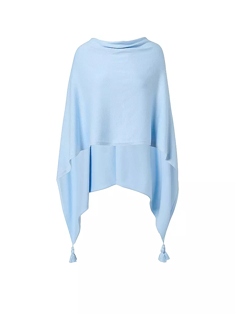 COMMA | Poncho - Cape | Blu chiaro