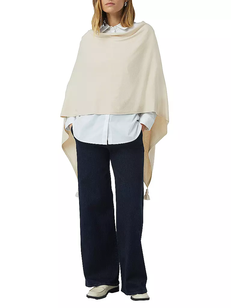 COMMA | Poncho - Mantella | Crema