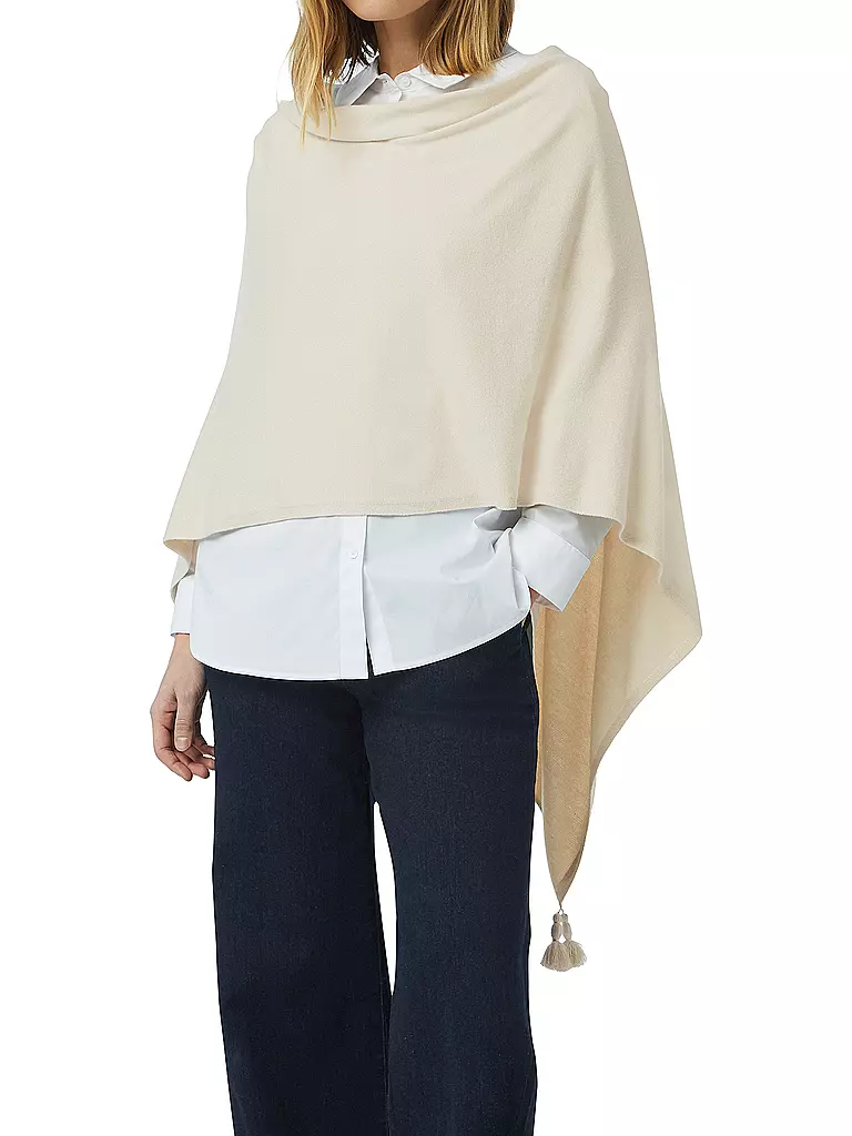 COMMA | Poncho - Mantella | Crema